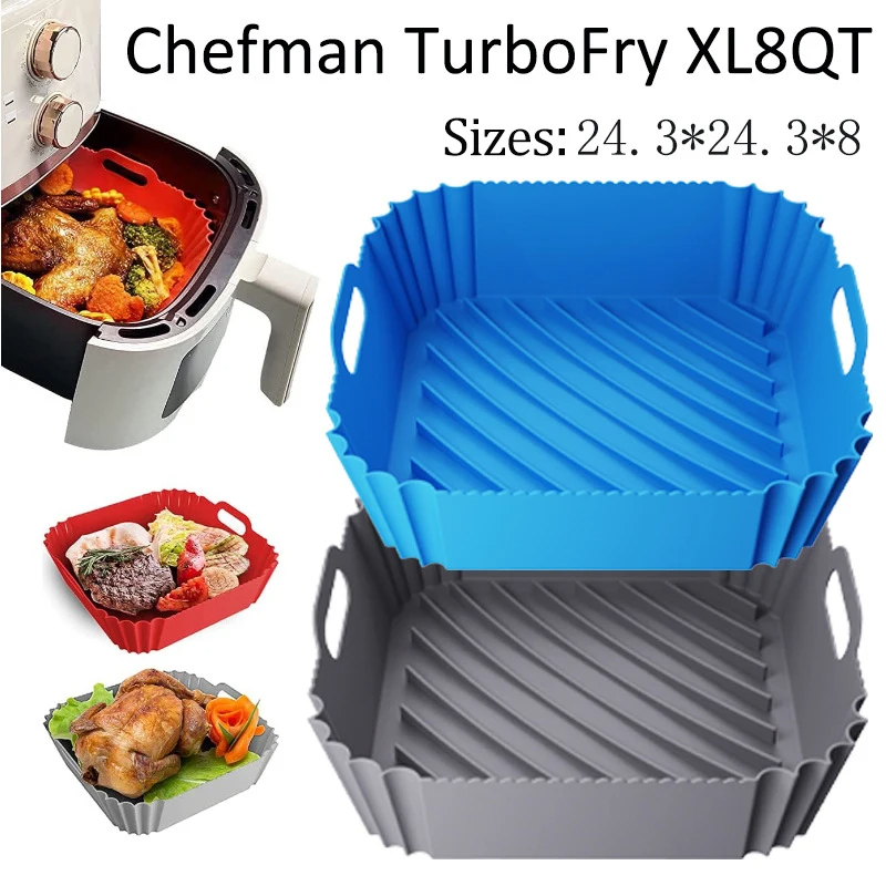 Large Air Fryer Silicone Baske - đánh giá và giá Air Fryer Silicone Pot Liner