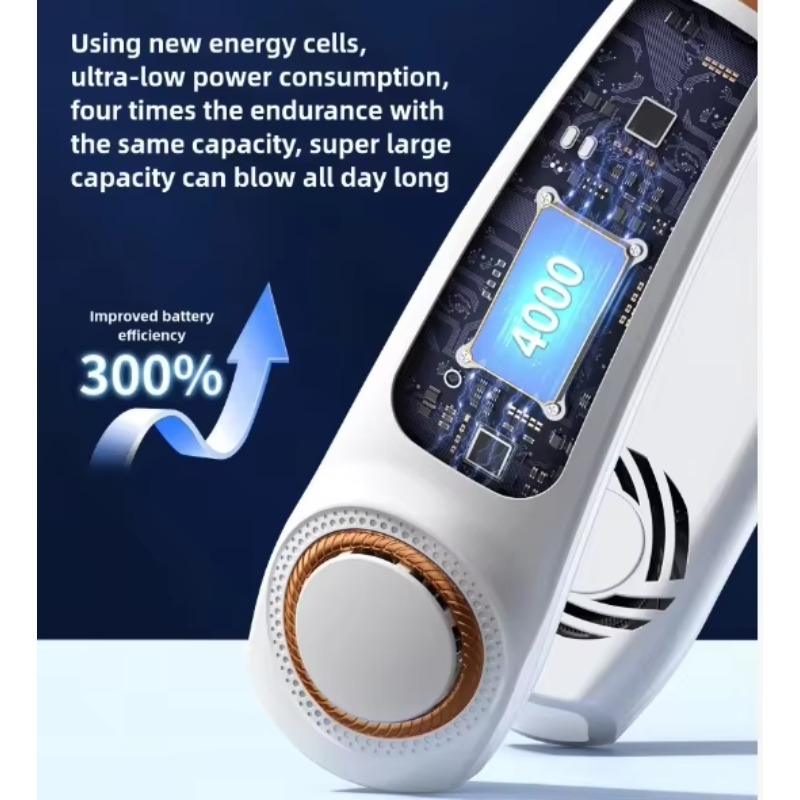 Portable USB Rechargeable Neck - đánh giá và giá Air Conditioners