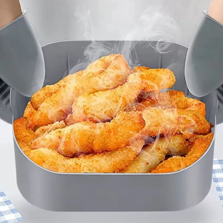 Non-stick 8.2inch Air Fryer Si - đánh giá và giá Air Fryer Silicone Pot Liner