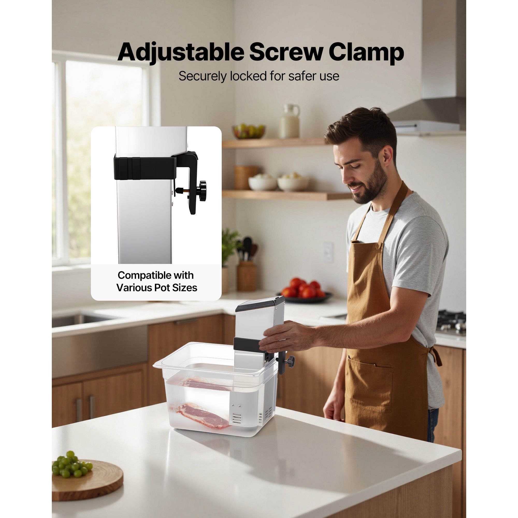 1500W Sous Vide for Precision  - đánh giá và giá Digital Sous Vide Precision Cooker