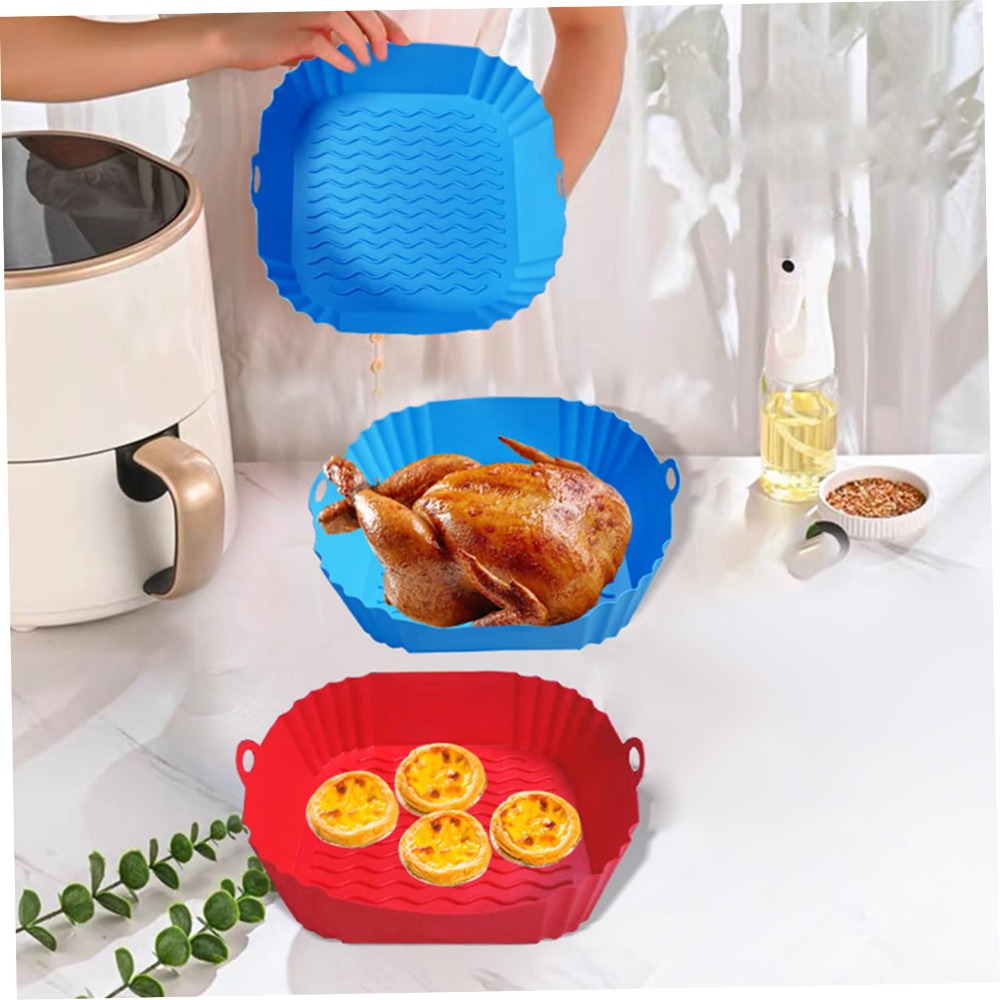 Non-stick Silicone Air Fryer L - đánh giá và giá Air Fryer Silicone Pot Liner
