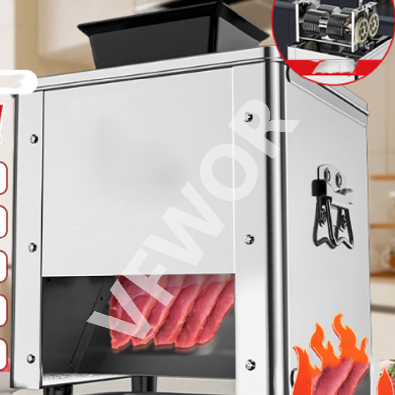 New Small Commercial Home Use  - đánh giá và giá Automatic Meat Slicer Home