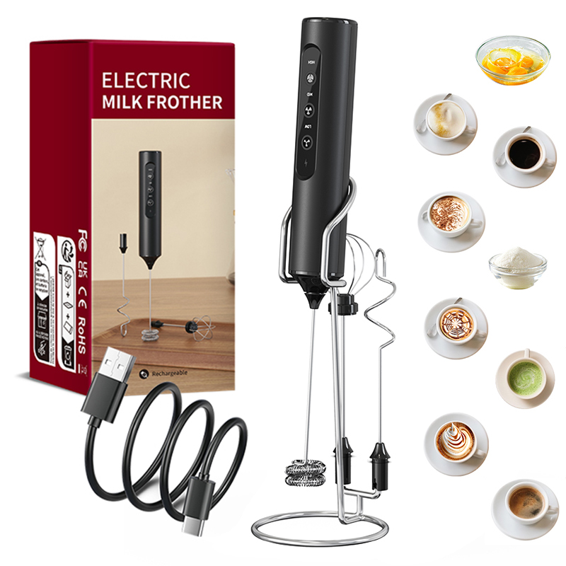 3 in 1 Electric Handheld Milk  - đánh giá và giá Electric Milk Frother Handheld
