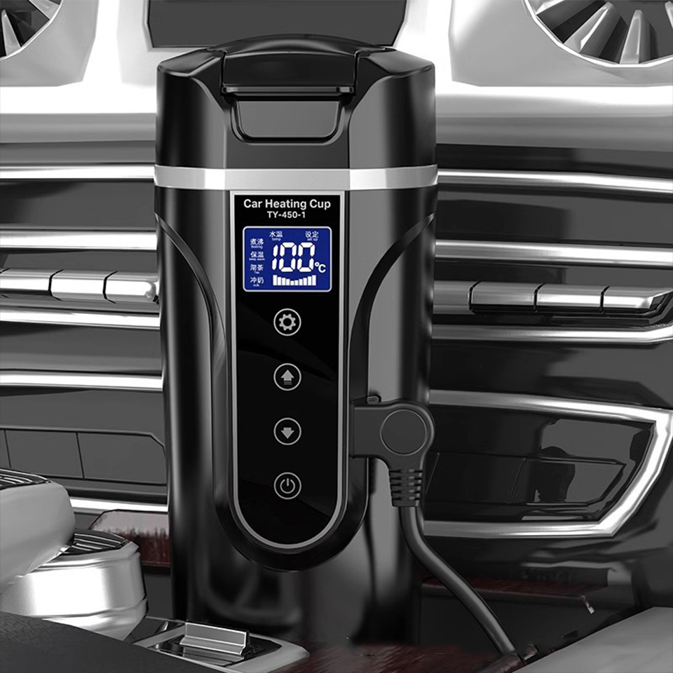 R31 450ml Car Heating Cup 12v/ - đánh giá và giá Electric Kettle Temperature Control