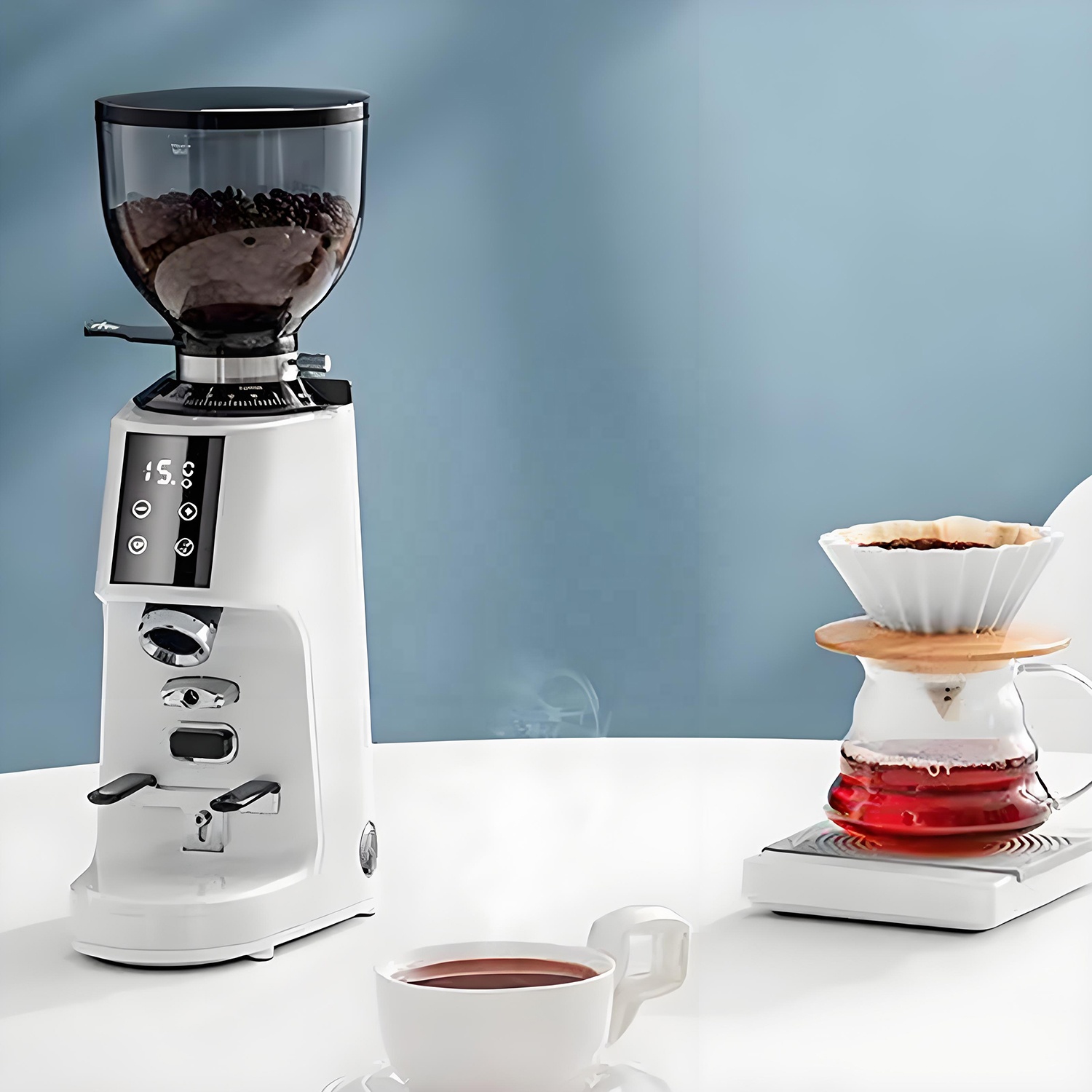 Upgrade High-power Dc All-copp - đánh giá và giá Coffee Bean Grinder Electric