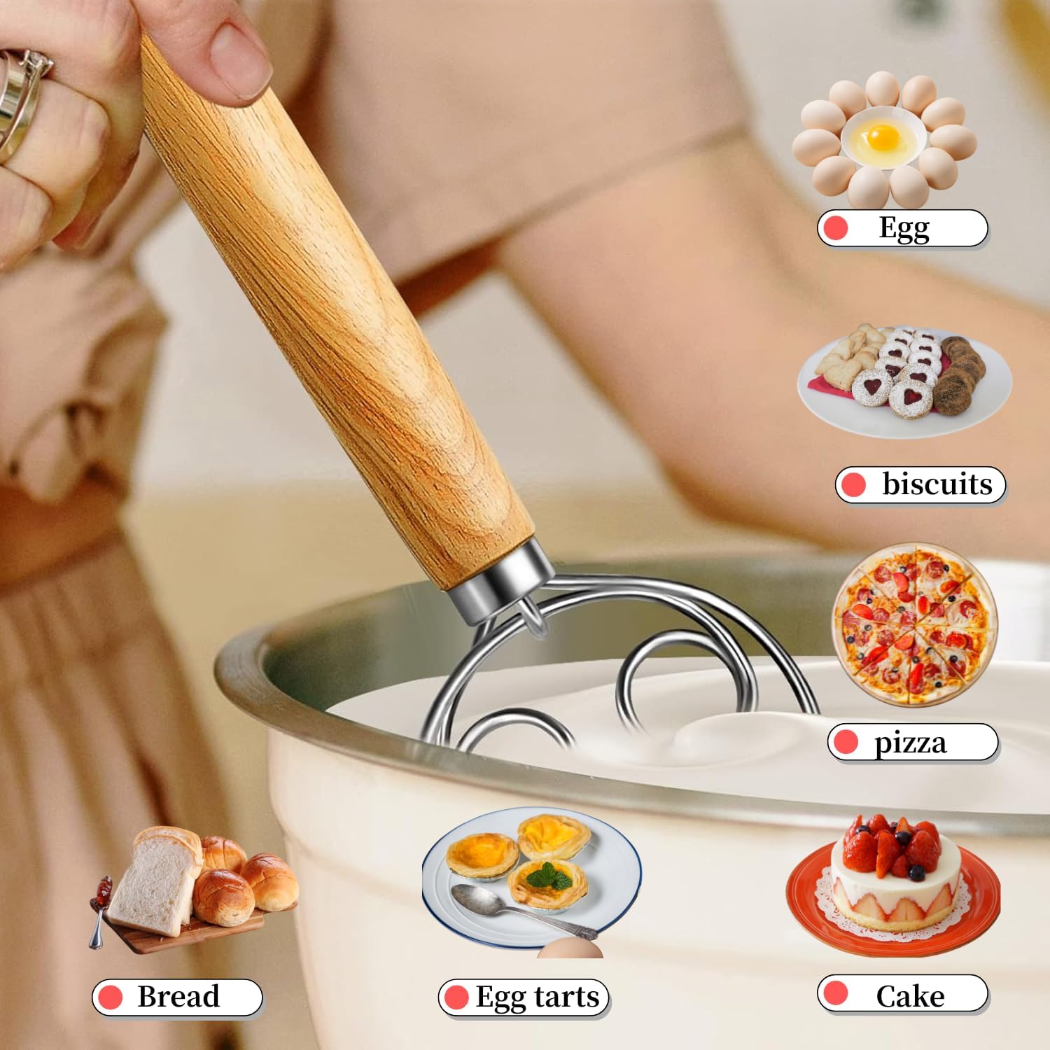 Stainless Steel Hand Mixer Dou - đánh giá và giá Immersion Hand Blender Set