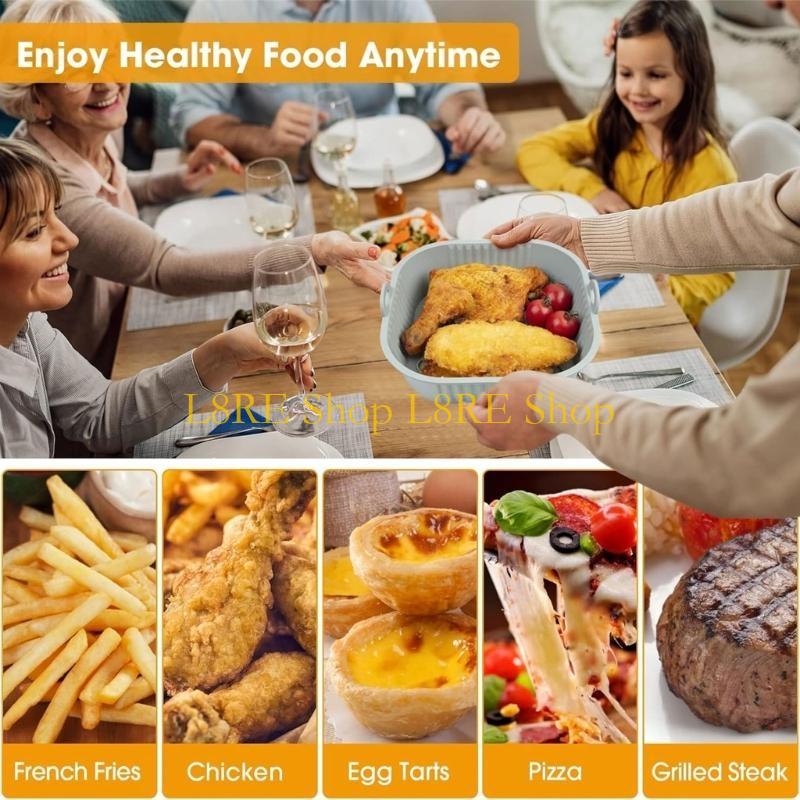 Gói L8RE gồm 2 lớp lót silicon - đánh giá và giá Air Fryer Silicone Pot Liner
