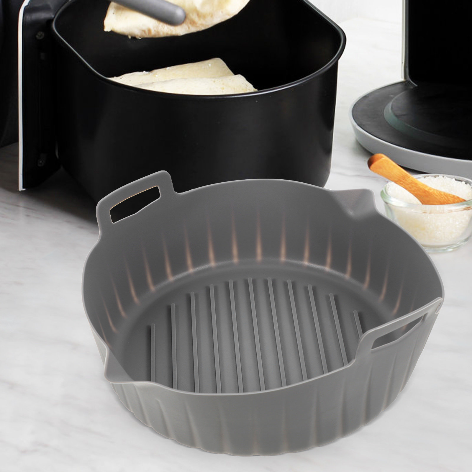 Air Fryer Silicone Pot Round N - đánh giá và giá Air Fryer Silicone Pot Liner