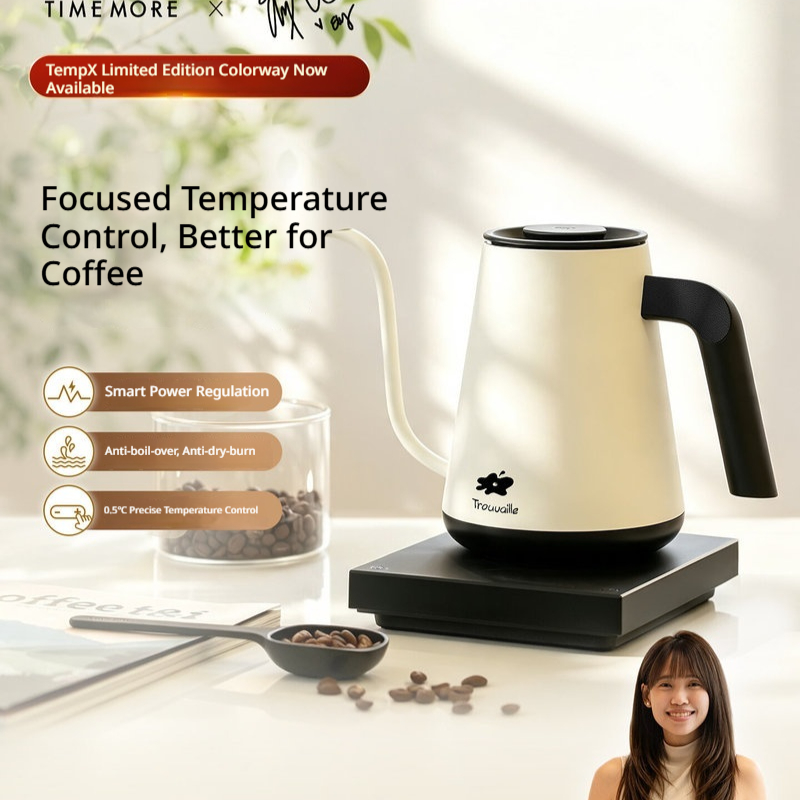 Timemore Fish Pro X Electric G - đánh giá và giá Electric Kettle Temperature Control