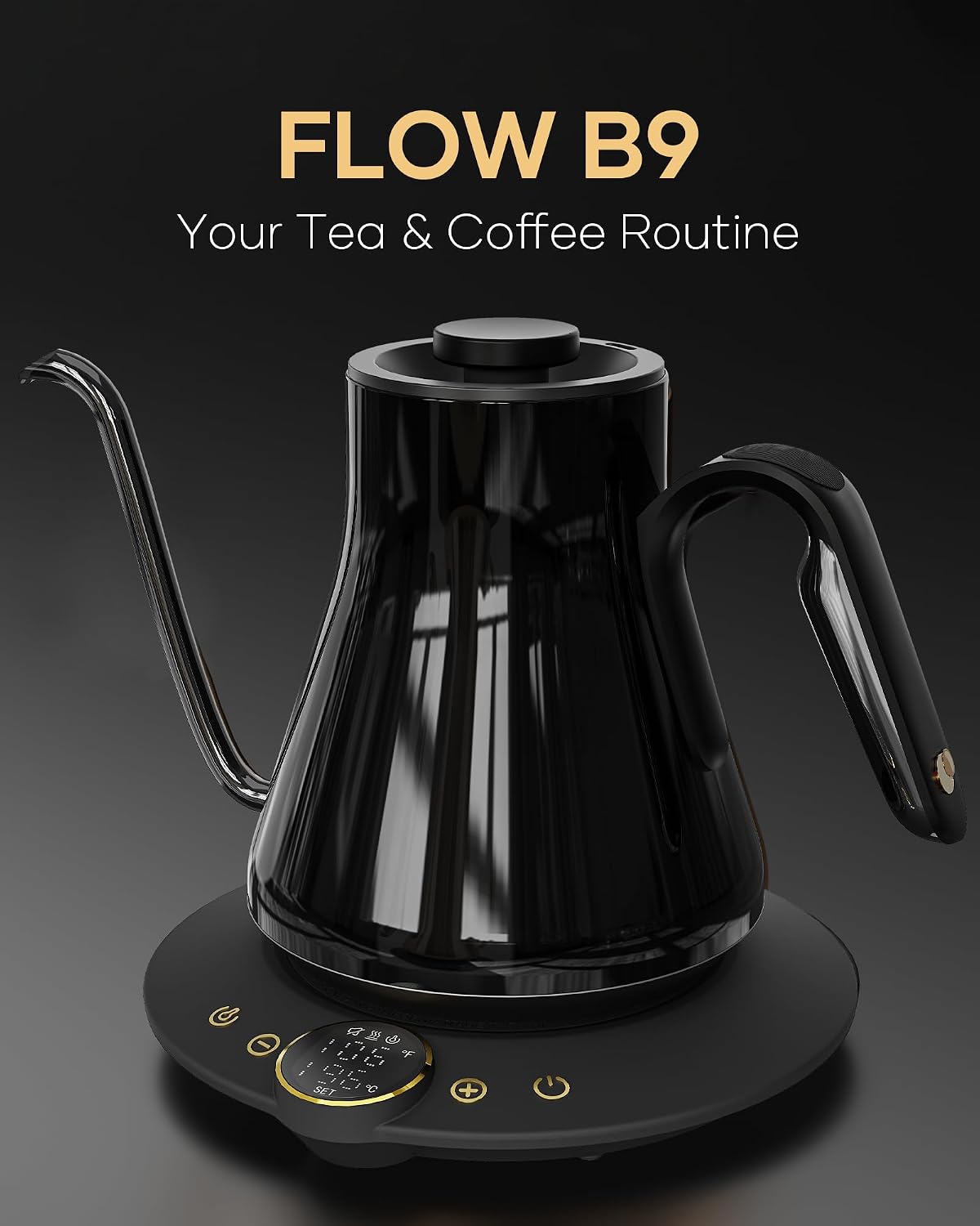 Gooseneck Electric Kettle, ±1° - đánh giá và giá Electric Kettle Temperature Control