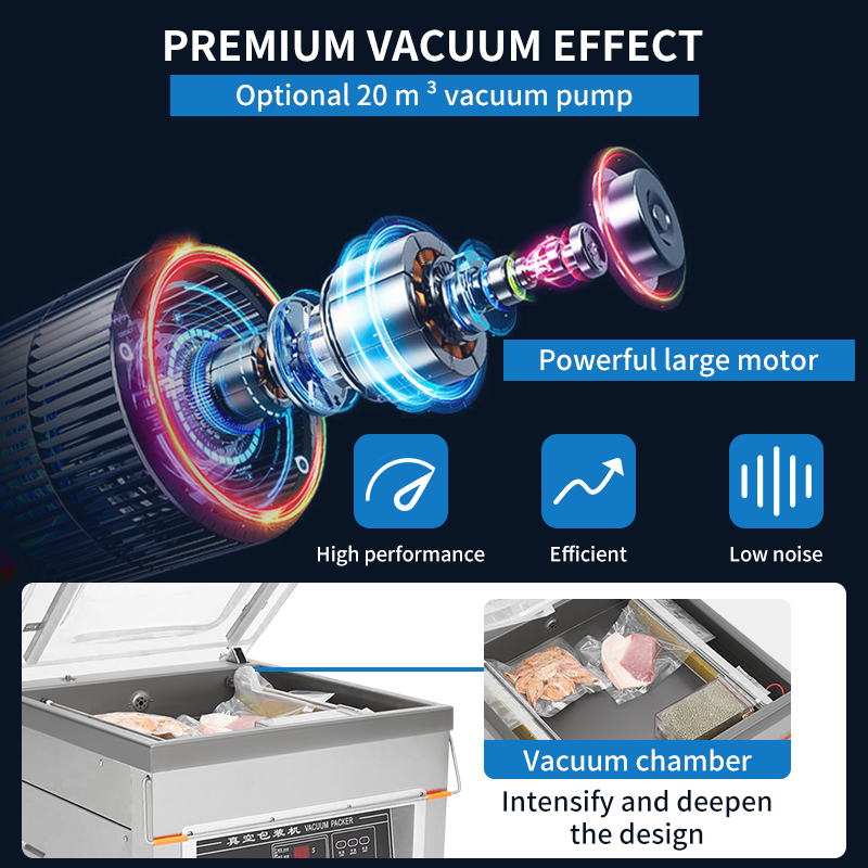 Commercial Semi-Automatic Vert - đánh giá và giá Food Vacuum Sealer Machine