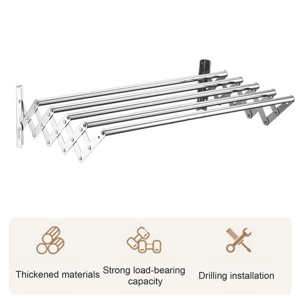 Clothes Drying Rack Wall-Mount - đánh giá và giá Laundry