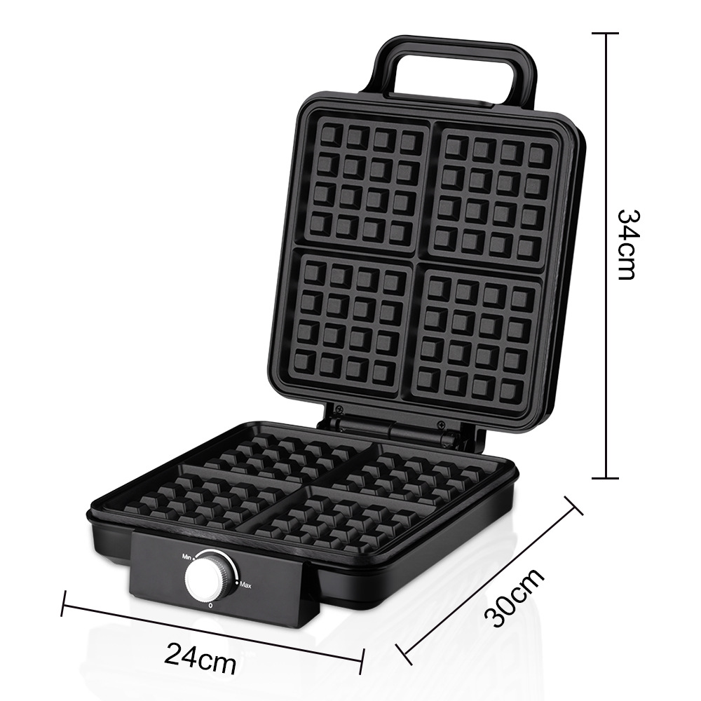 4-Slice Belgian Waffle Maker 1 - đánh giá và giá Mini Waffle Maker Machine