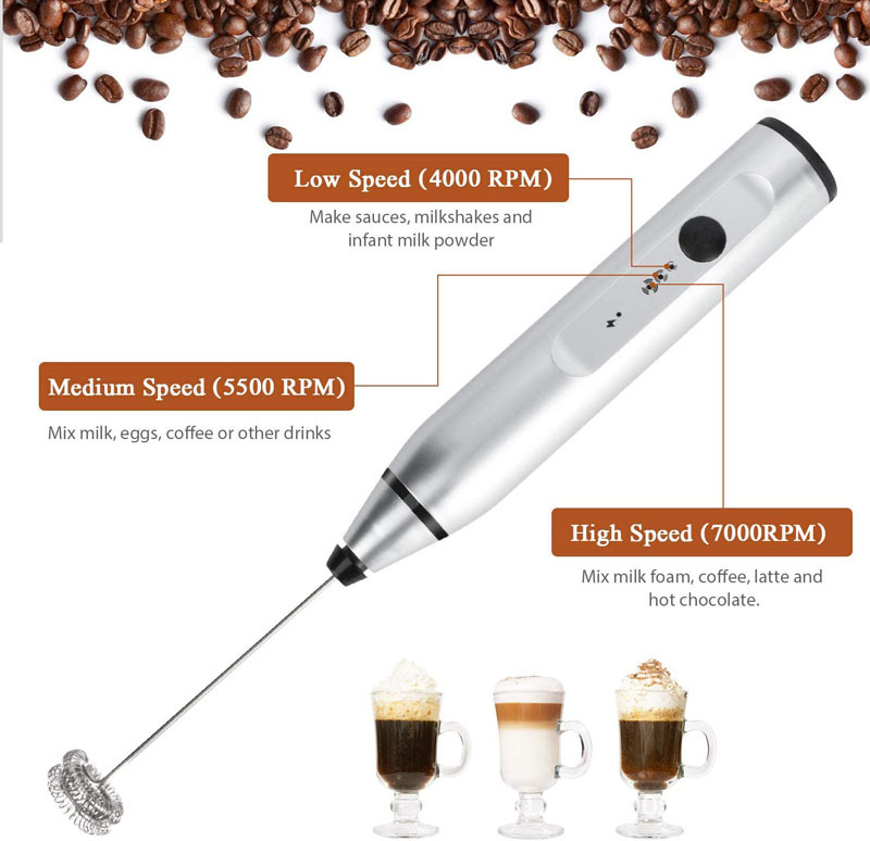 Mini Electric Handheld Milk Fr - đánh giá và giá Portable Blender Usb Rechargeable