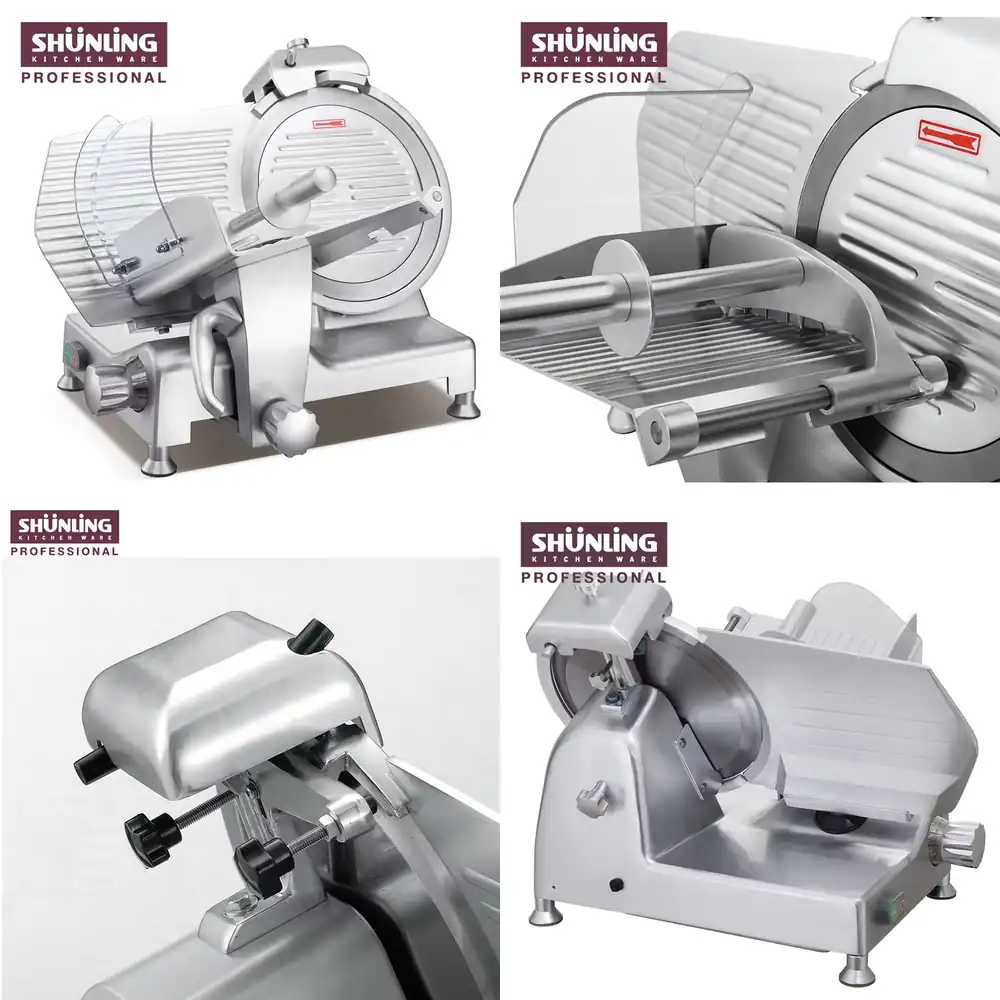 New SHUNLING Electric Meat Sli - đánh giá và giá Automatic Meat Slicer Home