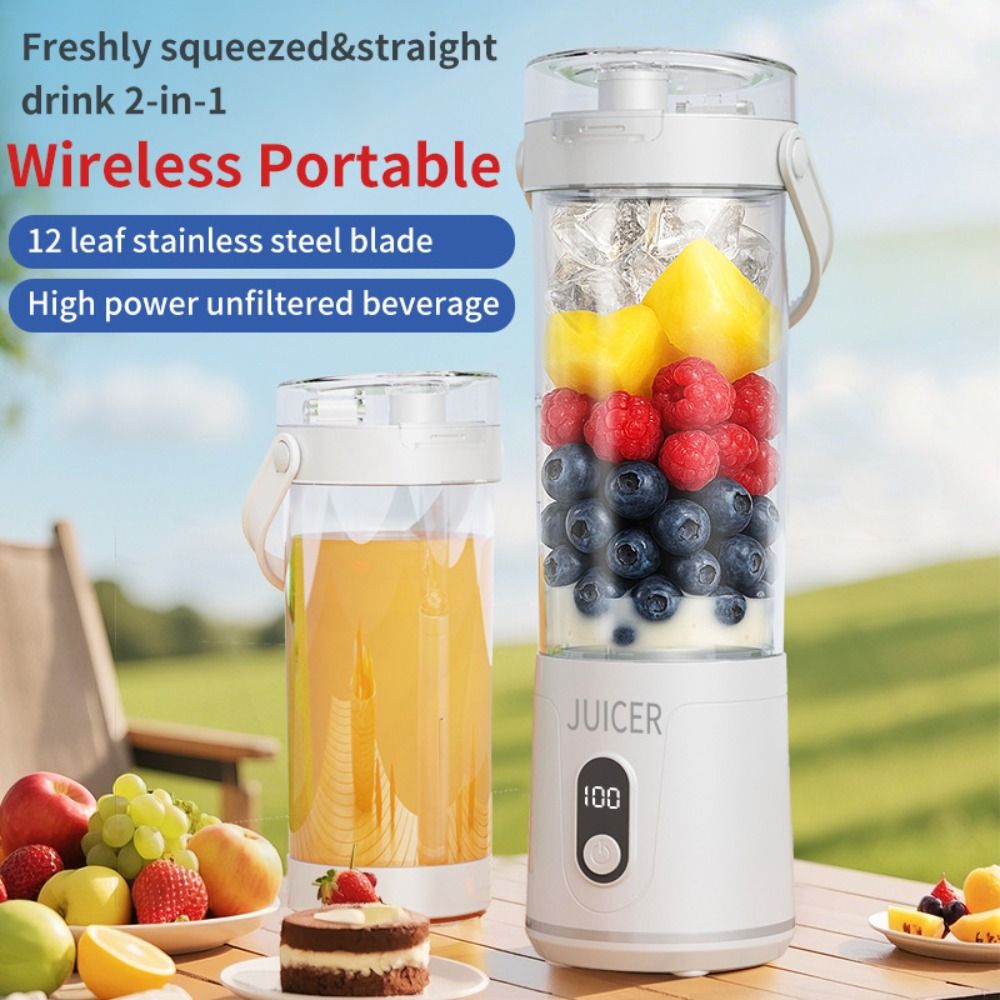 600ML Capacity Portable Blende - đánh giá và giá Portable Blender Usb Rechargeable