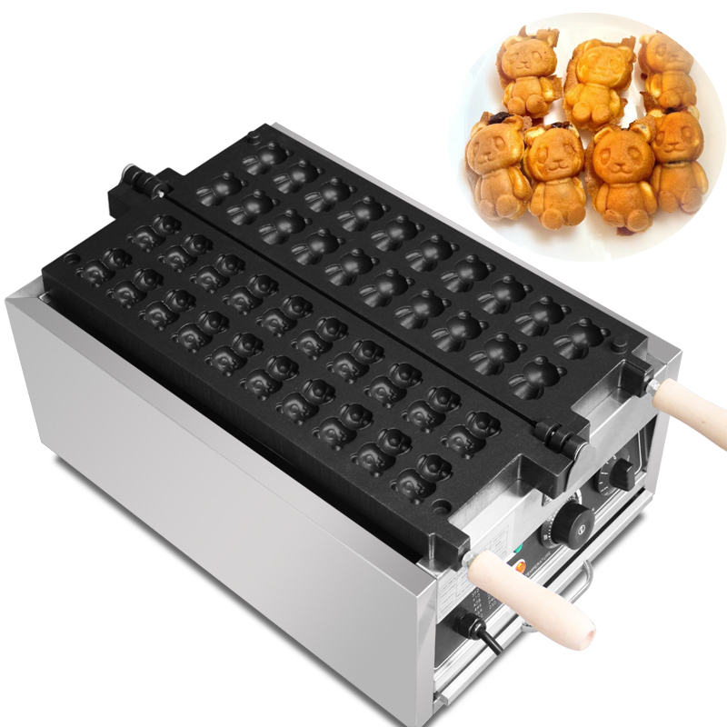 Commercial 20Pcs Bear Shape Ta - đánh giá và giá Mini Waffle Maker Machine