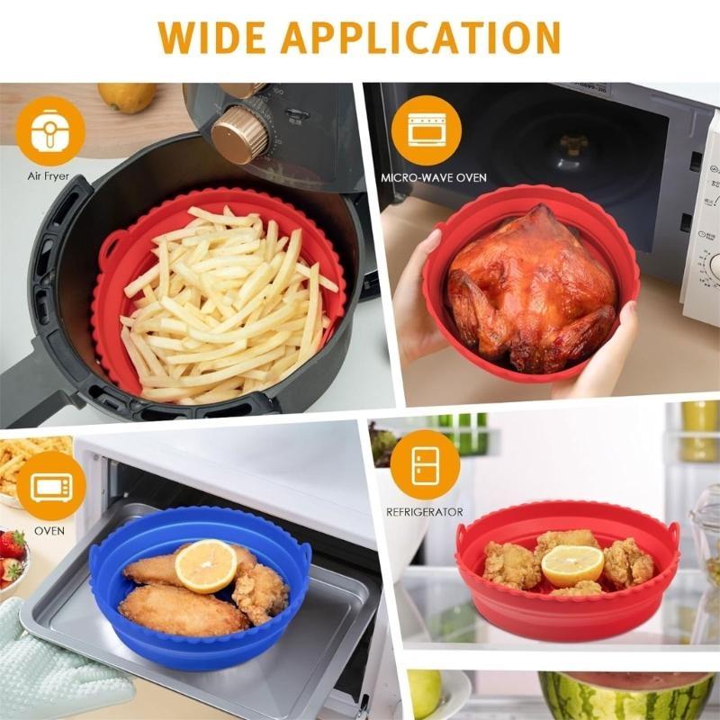 D0AB 2-Pack Air Fryer Silicone - đánh giá và giá Air Fryer Silicone Pot Liner
