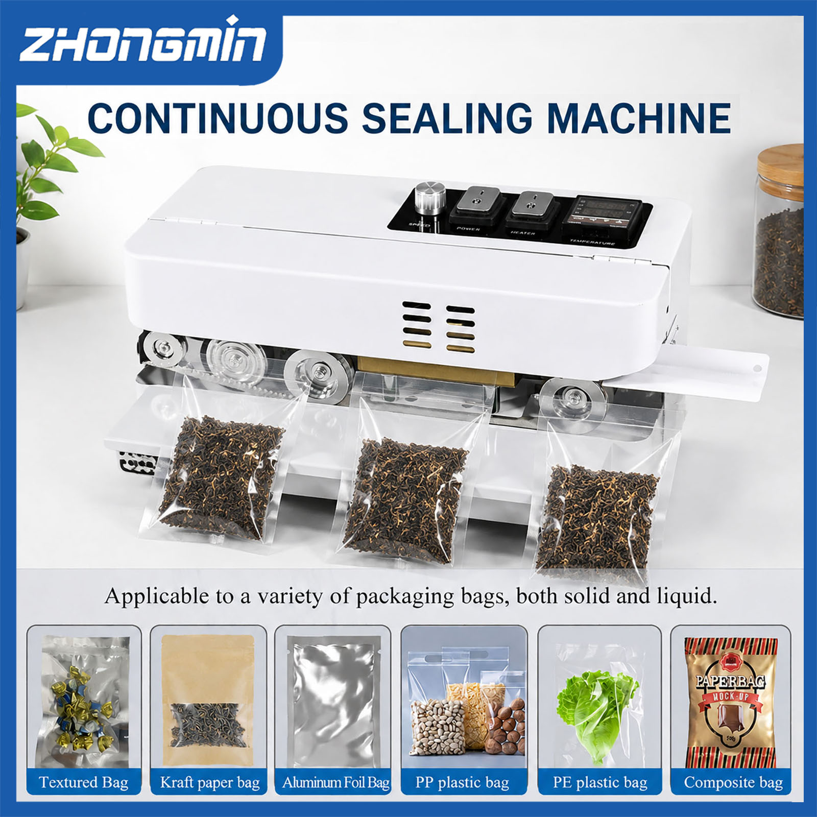 ZHONGMIN Electric Vacuum Seale - đánh giá và giá Food Vacuum Sealer Machine