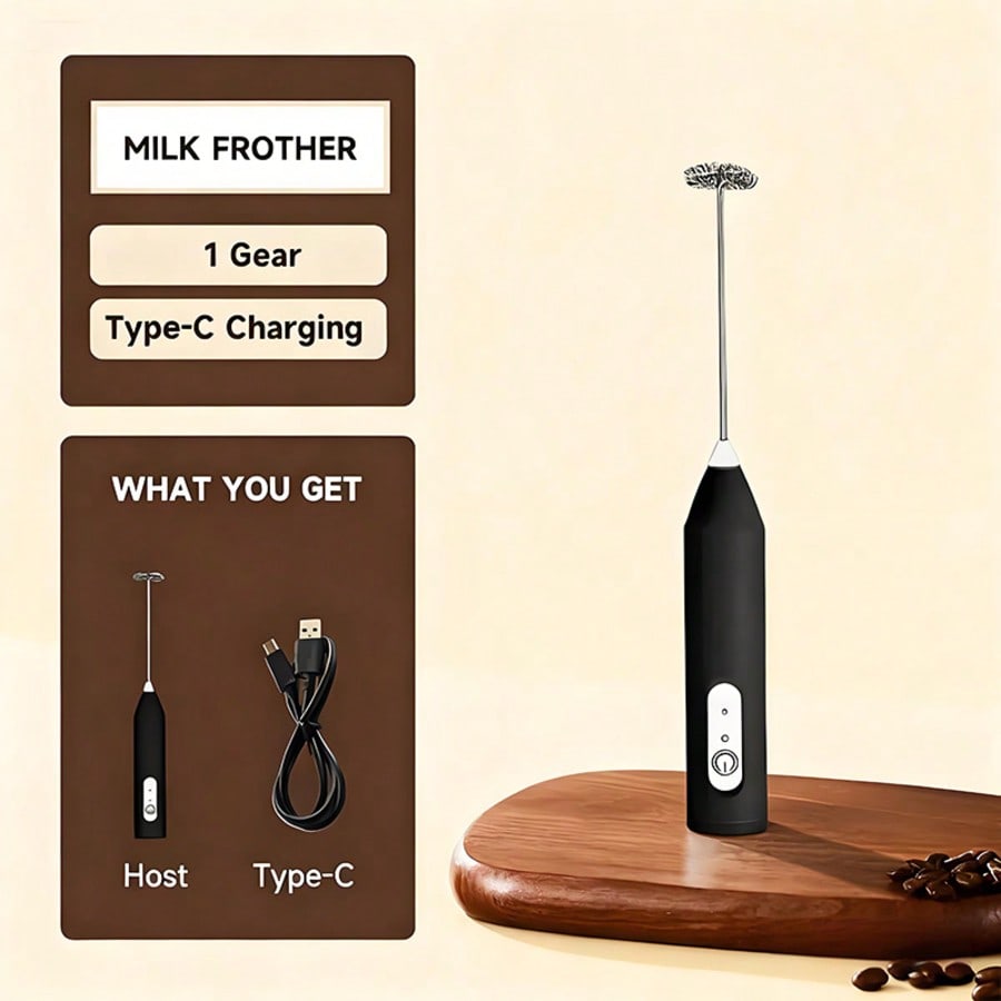 1-Pack Handheld Electric Mixer - đánh giá và giá Electric Milk Frother Handheld