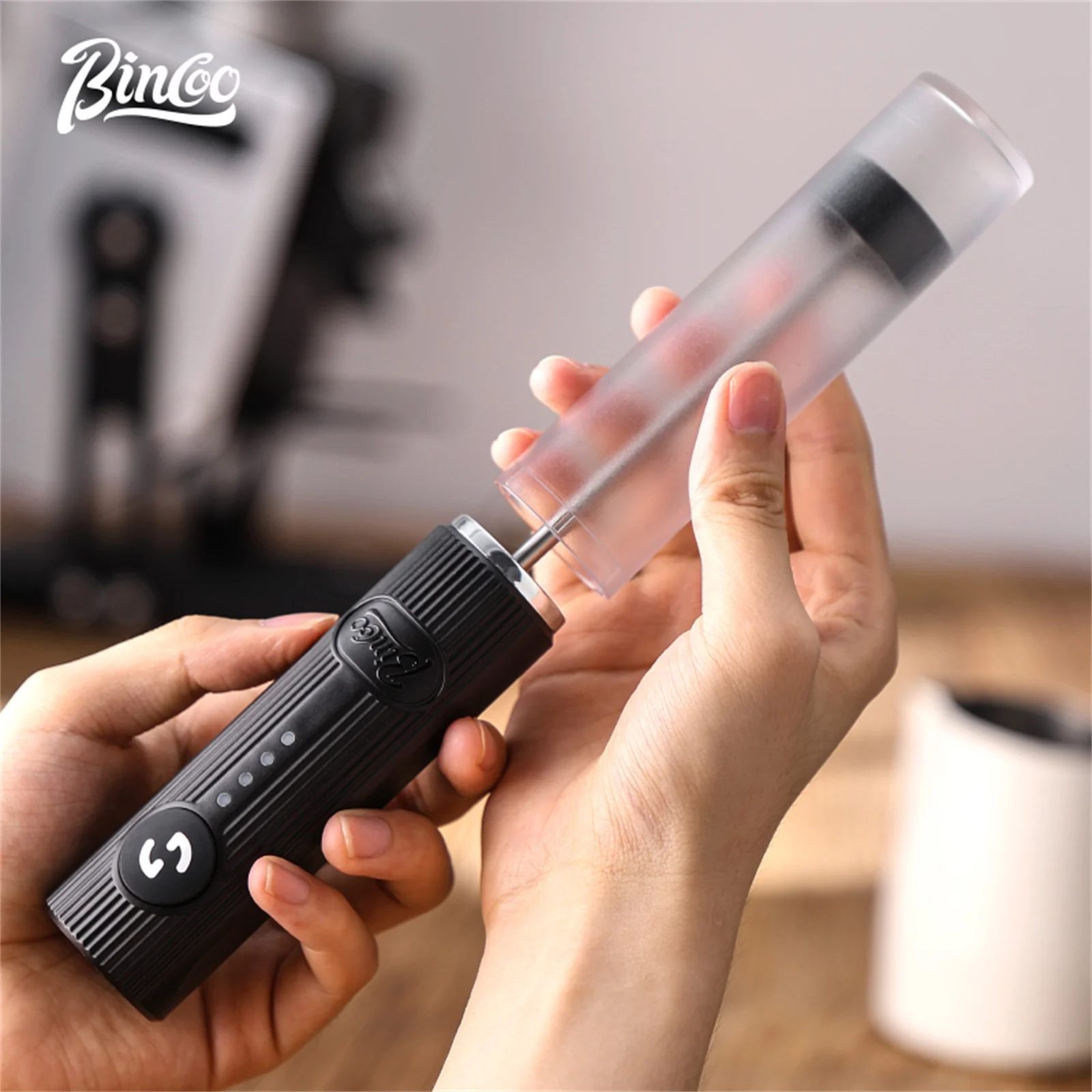Bincoo New Milk Foamer Coffee  - đánh giá và giá Electric Milk Frother Handheld