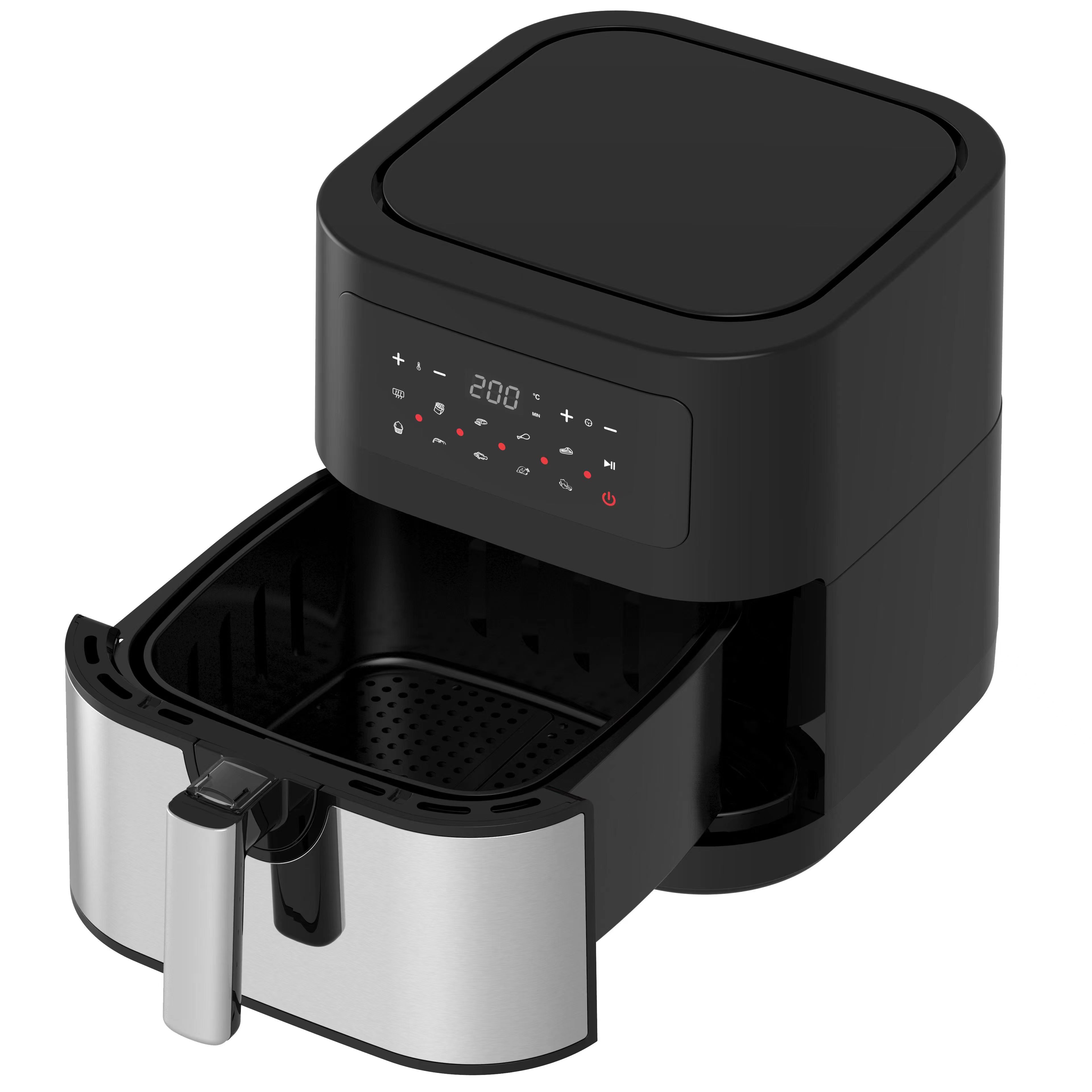 Newest 6L Stainless Steel Sili - đánh giá và giá Air Fryer Silicone Pot Liner