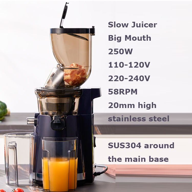Electric Slow Juicer Blender S - đánh giá và giá Electric Slow Juicer Cold Press