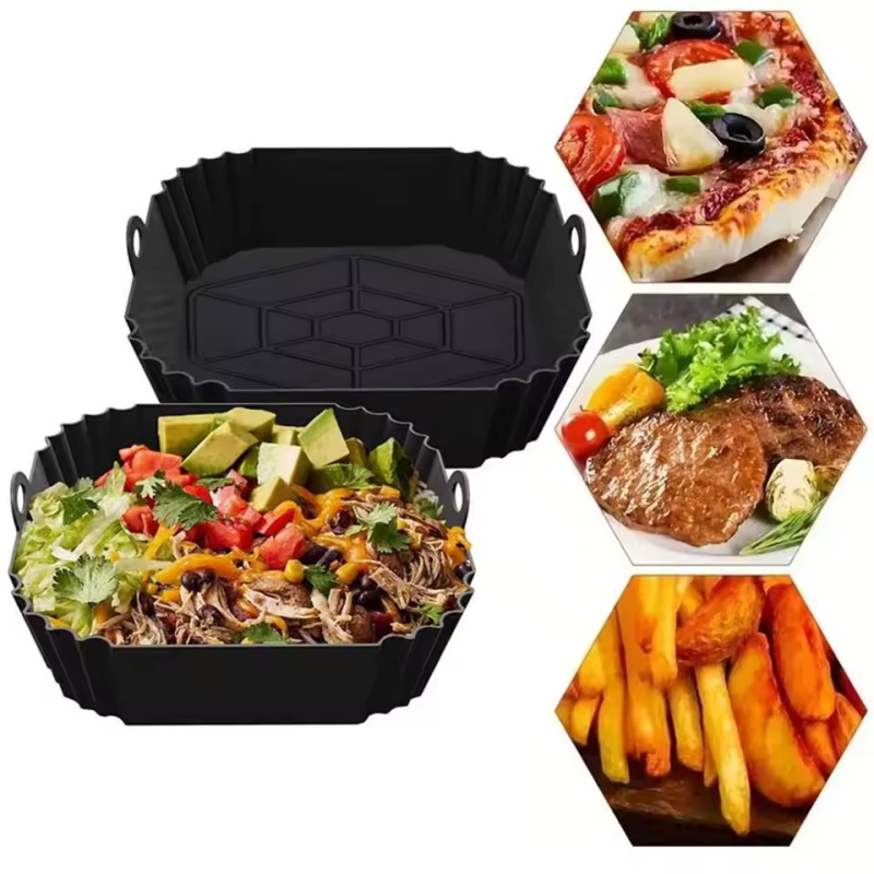1pc Silicone Air Fryer Pot Tra - đánh giá và giá Air Fryer Silicone Pot Liner