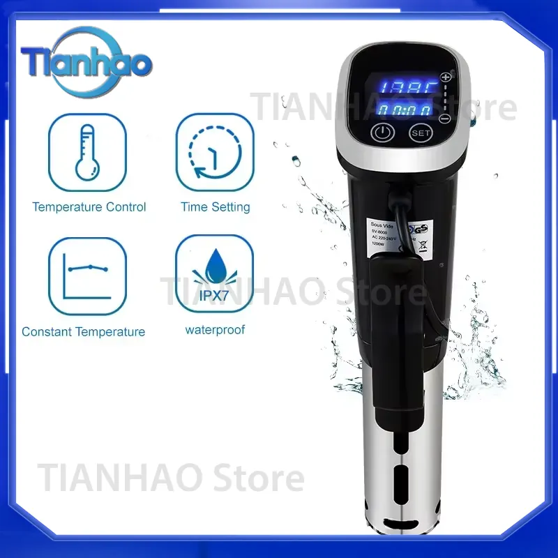 IPX7 Waterproof Sous Vide Prec - đánh giá và giá Digital Sous Vide Precision Cooker