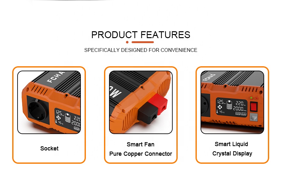 1800W Power Inverter DC 12V to - đánh giá và giá Home Appliances