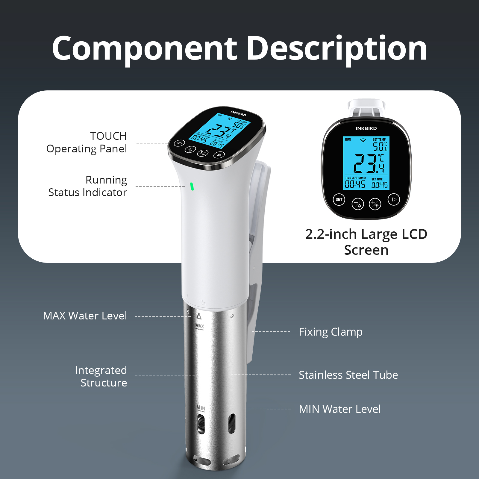 INKBIRD SSV-103-W 1000W WiFi S - đánh giá và giá Digital Sous Vide Precision Cooker