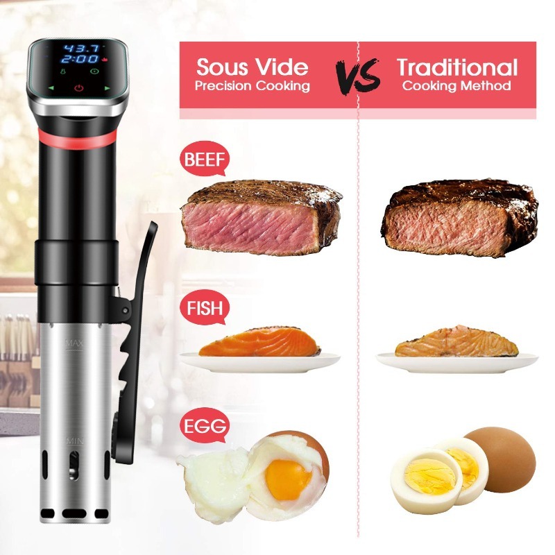 Digital Sous Vide Machine Low  - đánh giá và giá Digital Sous Vide Precision Cooker
