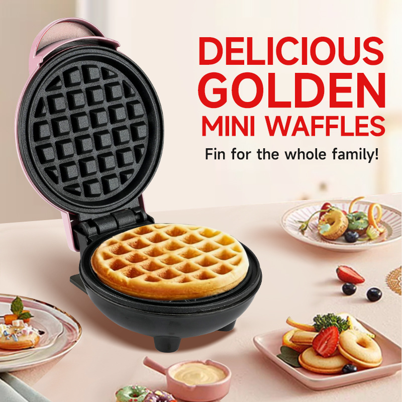 Mini Waffle Maker Electric Kit - đánh giá và giá Mini Waffle Maker Machine