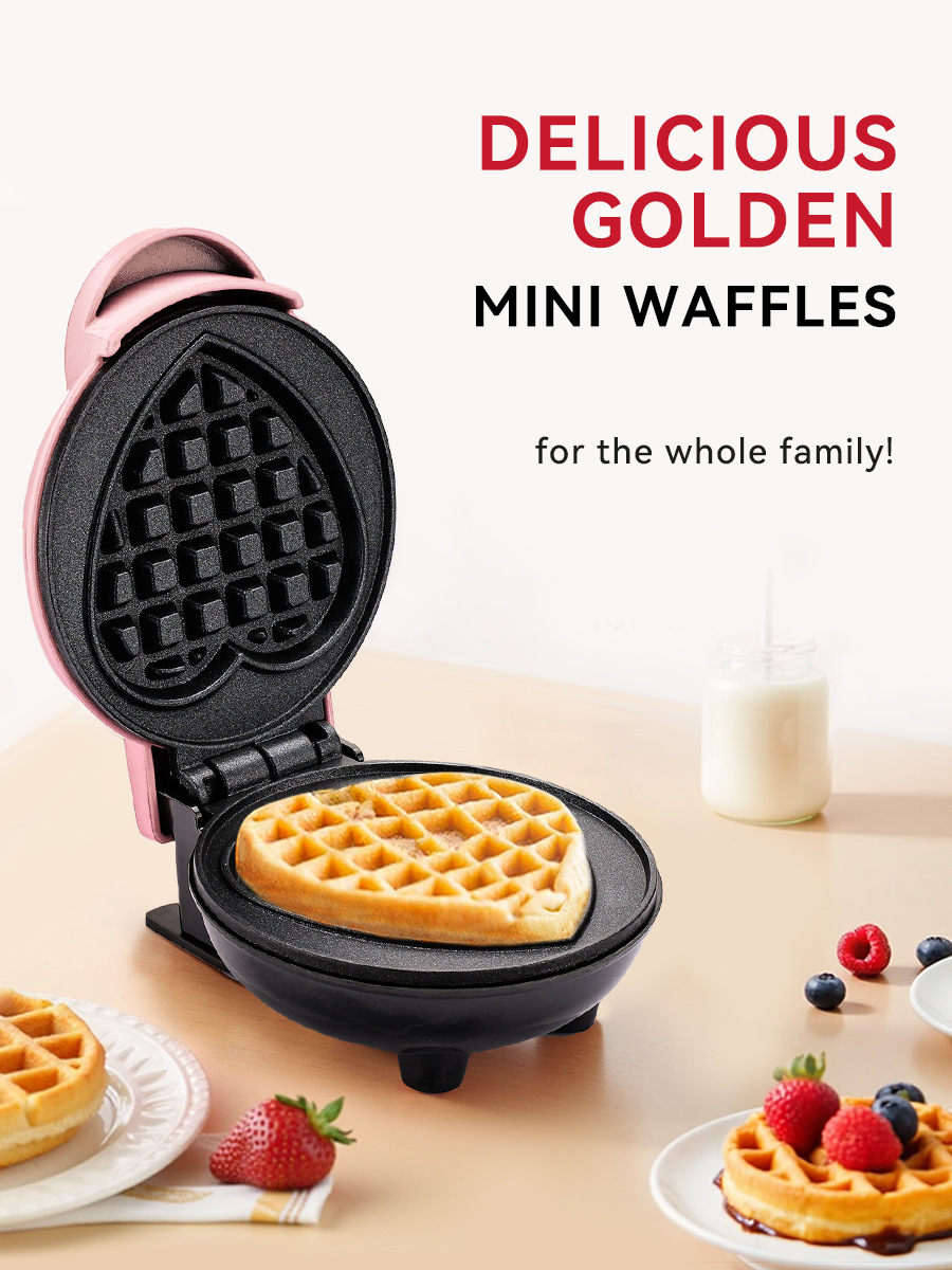 Mini Waffle Maker Electric Kit - đánh giá và giá Mini Waffle Maker Machine