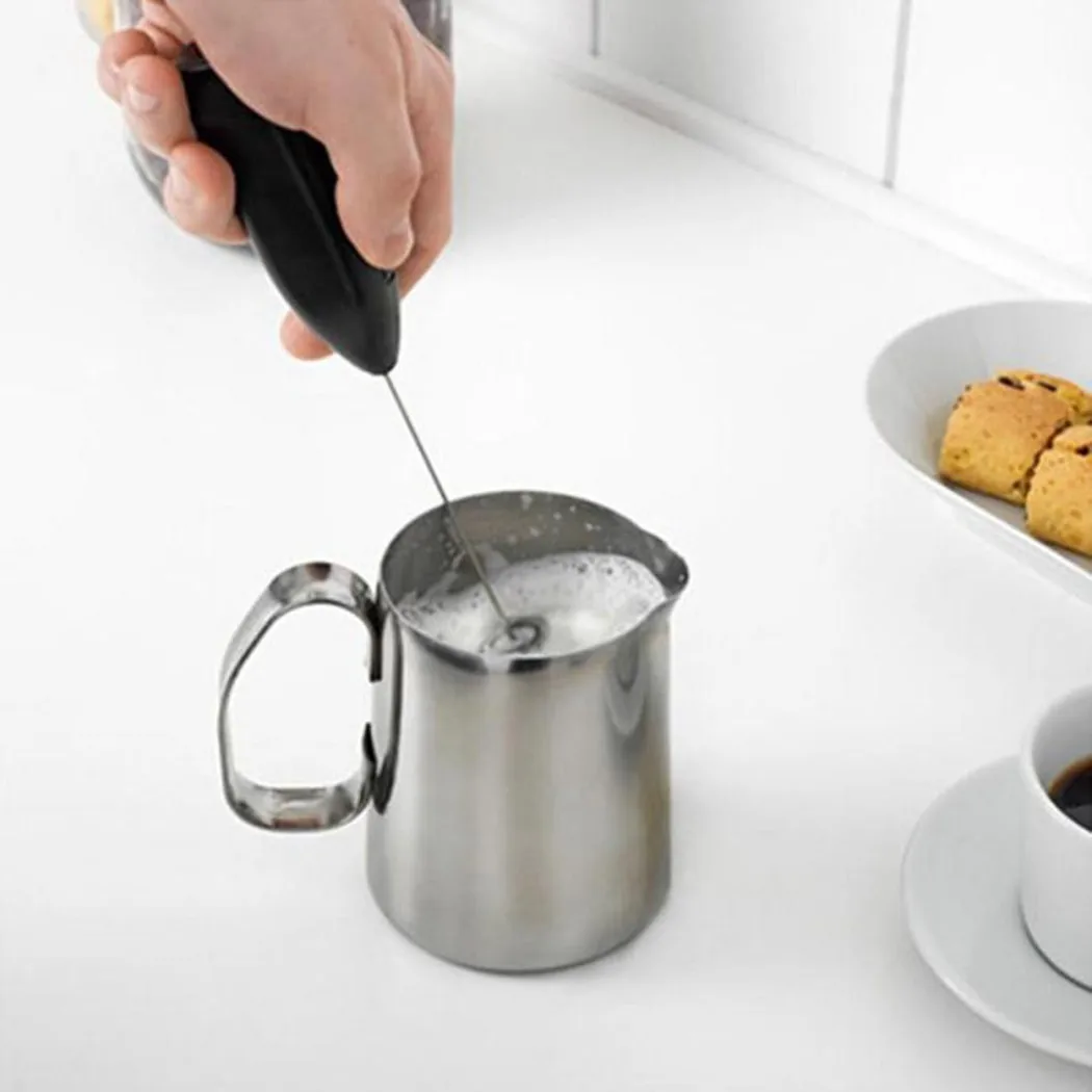 Household Mini Stainless Steel - đánh giá và giá Electric Milk Frother Handheld