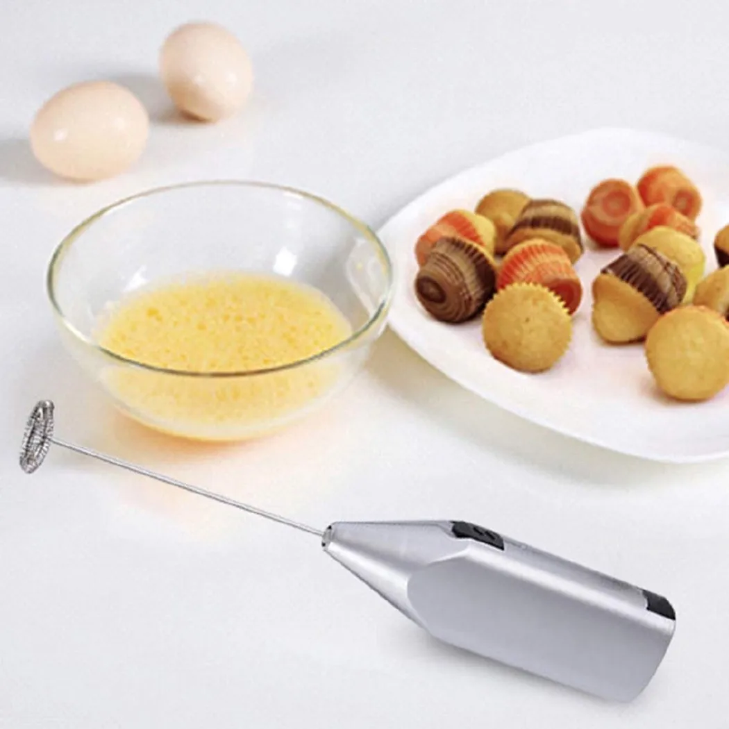 Household Mini Stainless Steel - đánh giá và giá Electric Milk Frother Handheld