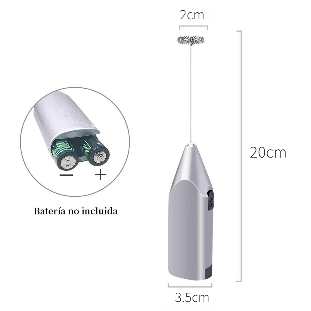 Household Mini Stainless Steel - đánh giá và giá Electric Milk Frother Handheld