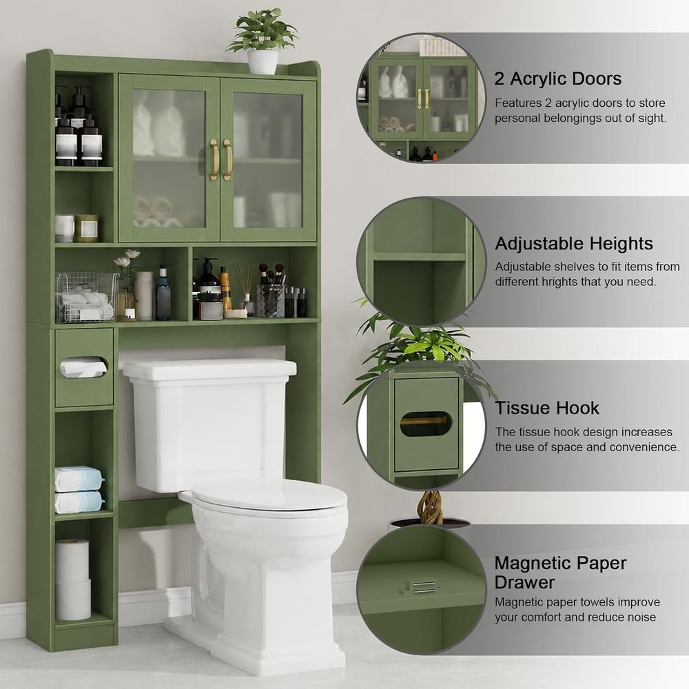 Space-Saving Acrylic Over-the- - đánh giá và giá Laundry