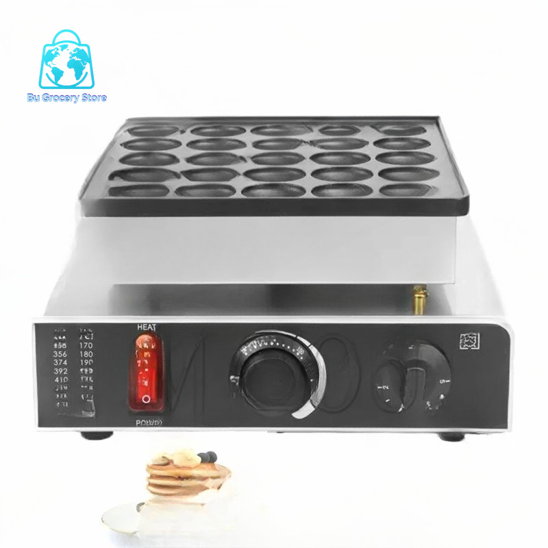25 Holes Heart Shaped Mini Dut - đánh giá và giá Mini Waffle Maker Machine