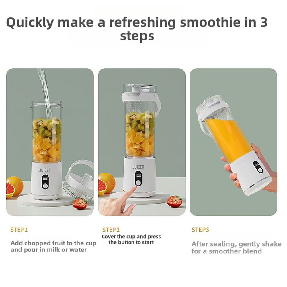Portable Blender 600ML Electri - đánh giá và giá Portable Blender Usb Rechargeable