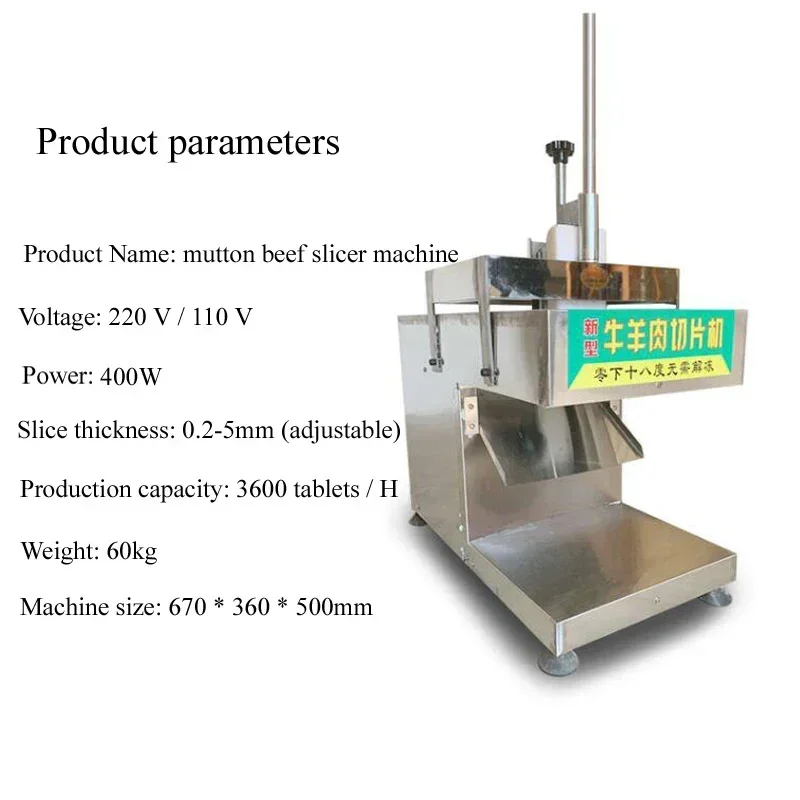 Excellent Top QualityElectric  - đánh giá và giá Automatic Meat Slicer Home