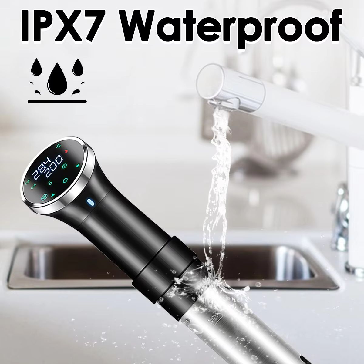 Sous Vide Cooker 1100W Immersi - đánh giá và giá Digital Sous Vide Precision Cooker