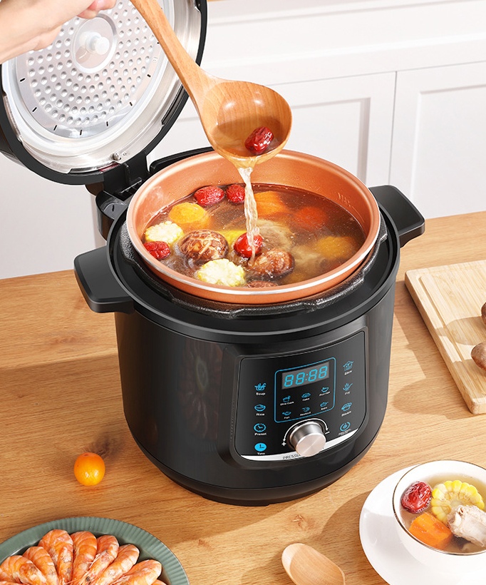 Stainless Steel Electric Press - đánh giá và giá Smart Instant Pressure Cooker