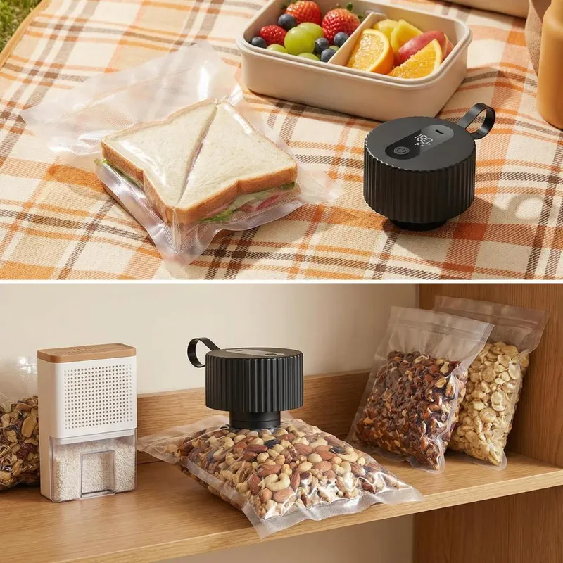 3‑in‑1 Handheld Electric Mason - đánh giá và giá Food Vacuum Sealer Machine