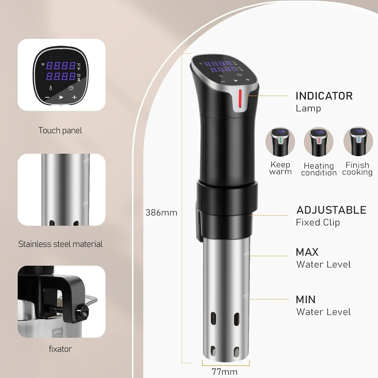 1100W App Controlled Precision - đánh giá và giá Digital Sous Vide Precision Cooker