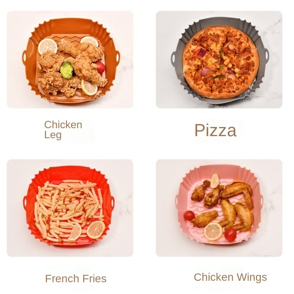 Non-stick Silicone Air Fryer L - đánh giá và giá Air Fryer Silicone Pot Liner