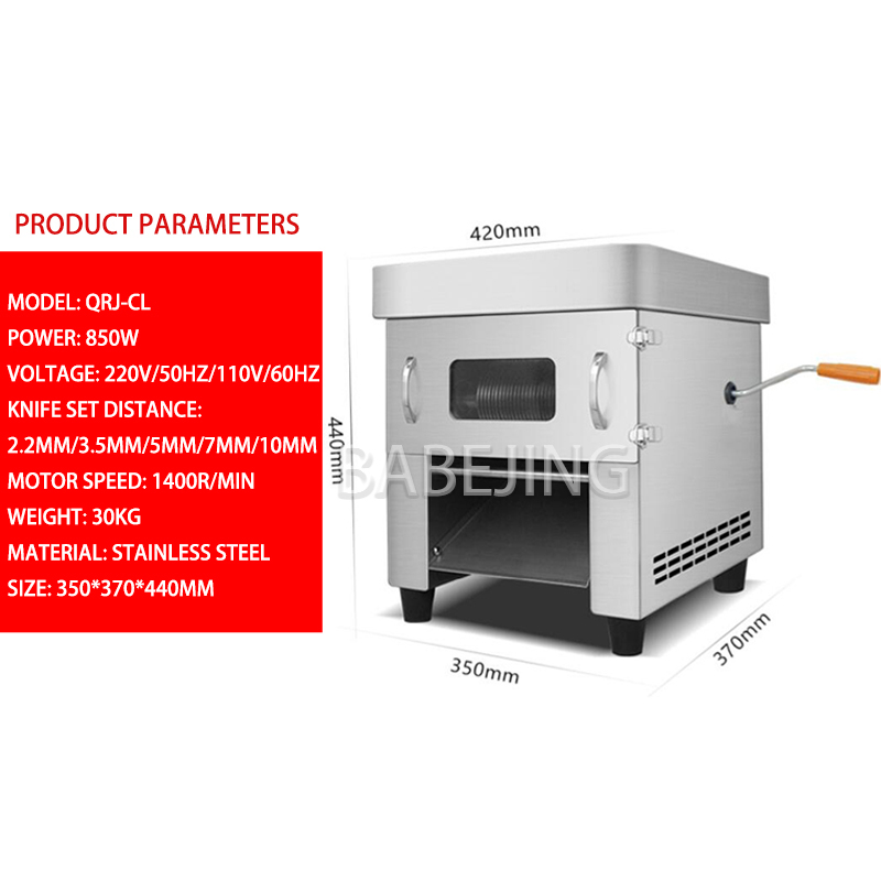 Multifunctional Stainless Stee - đánh giá và giá Automatic Meat Slicer Home