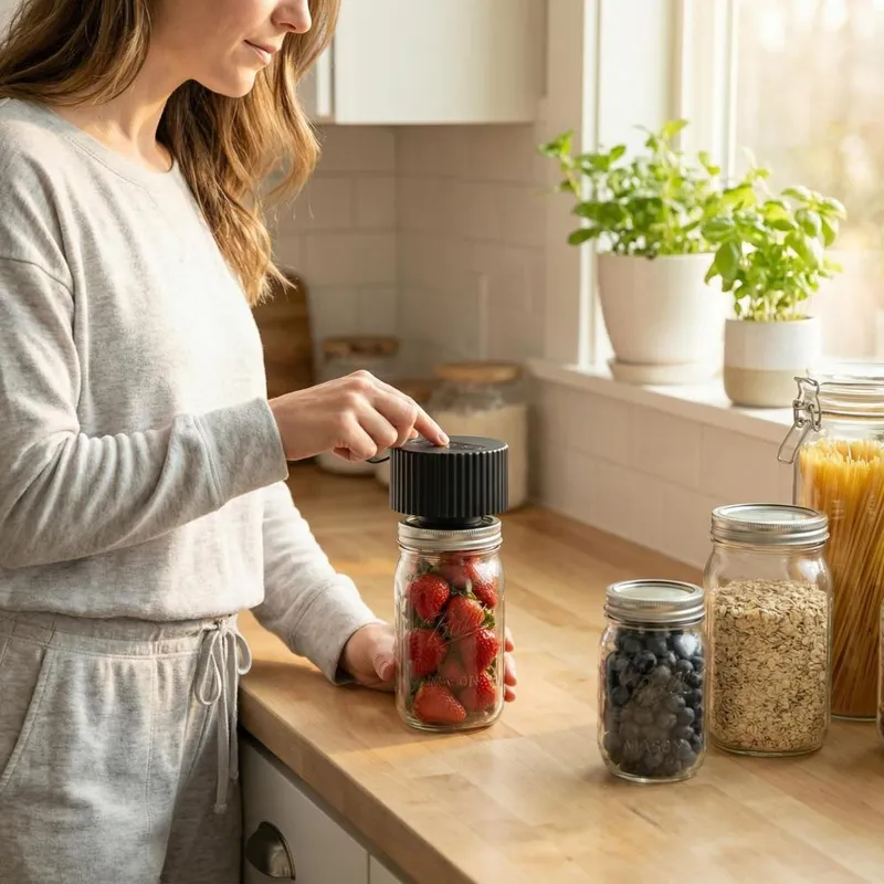 Electric Mason Jar Vacuum Seal - đánh giá và giá Food Vacuum Sealer Machine